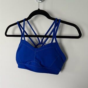 Zella Royal Blue Strappy Sports Bra